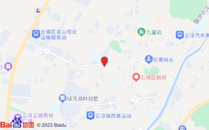 如家商旅酒店(云浮云城店)位置圖