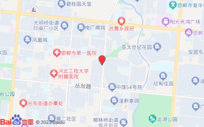 如家酒店(邯鄲滏河北大街店)位置圖