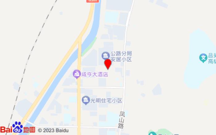 iu酒店·呂梁龍鳳北大街興盛路店位置圖