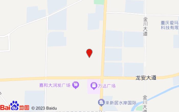全季酒店(重慶銅梁萬達廣場店)位置圖