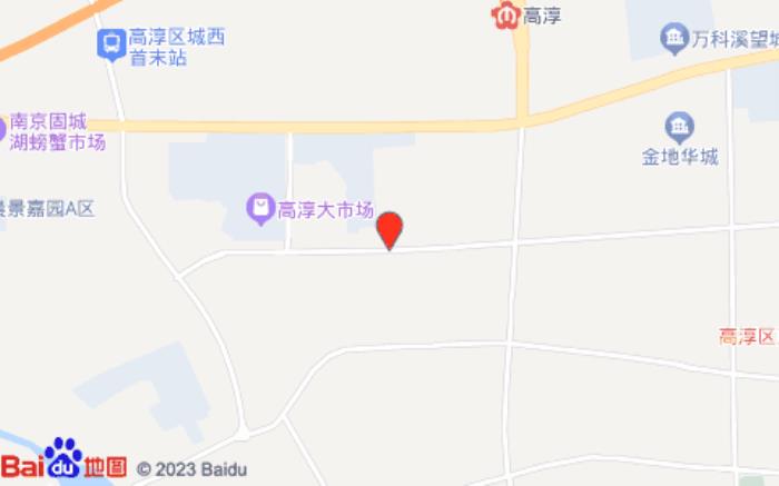 漢庭酒店(南京高淳北嶺路店)位置圖 漢庭酒店(南京高淳北嶺路店)位置圖