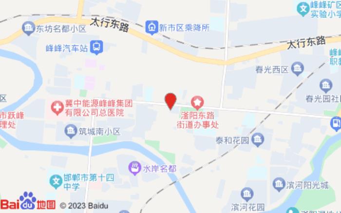 驛家365連鎖酒店(邯鄲峰峰滏陽東路店)位置圖