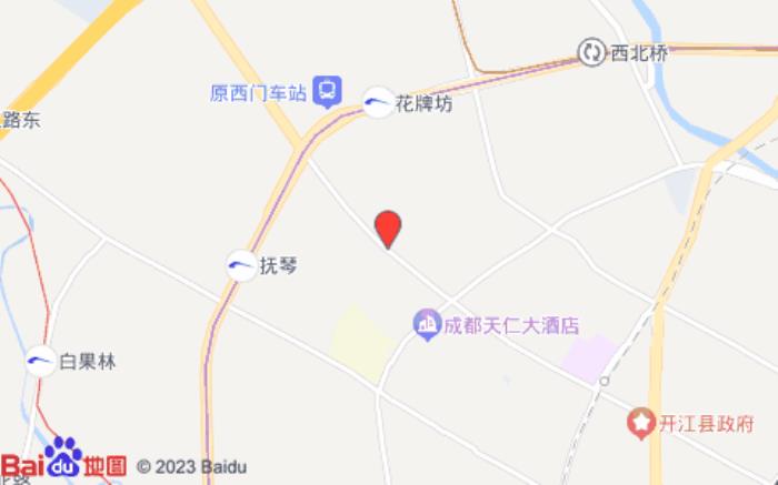 雅斯特國際酒店(成都寬窄巷子店)位置圖