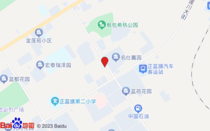 正藍旗嘉華酒店(侍郎城路店)位置圖