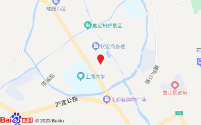 海友酒店(上海大學城中路店)位置圖 海友酒店(上海大學城中路店)位置圖