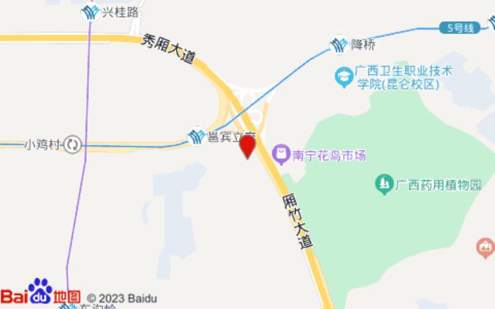 桔子酒店(南寧興寧區政府區婦幼店)位置圖 桔子酒店(南寧興寧區政府區婦幼店)位置圖