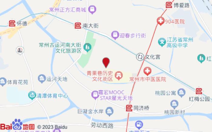 漢庭酒店(青果巷店)位置圖 漢庭酒店(青果巷店)位置圖
