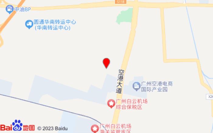維也納酒店(廣州白云國際機(jī)場航站樓店)位置圖