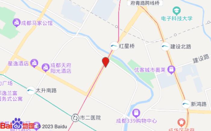 如家酒店(紅星橋地鐵站店)位置圖