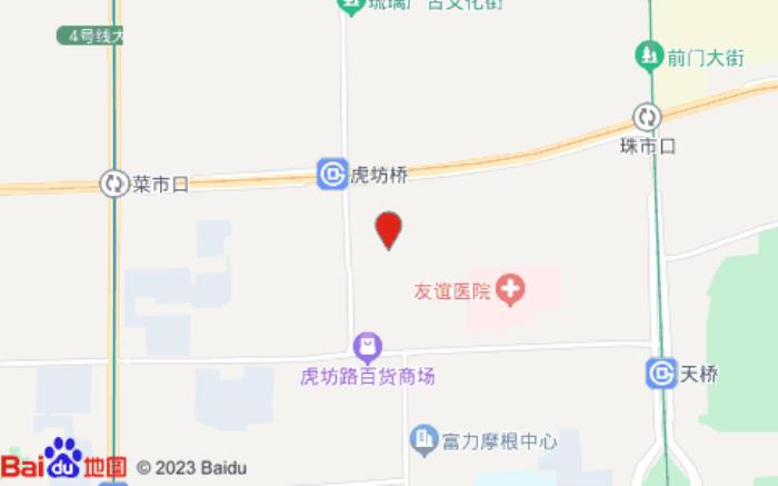 柏曼酒店(北京前門店)位置圖