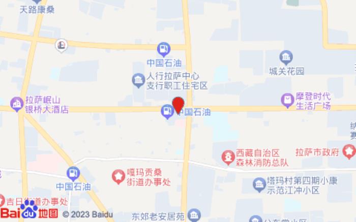 都市118精選酒店(八廓街店)位置圖