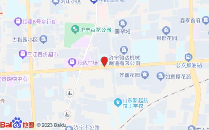 全季酒店(濟寧太白東路萬達店)位置圖