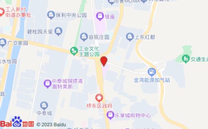 驛家365連鎖酒店(紅旗樓店)位置圖