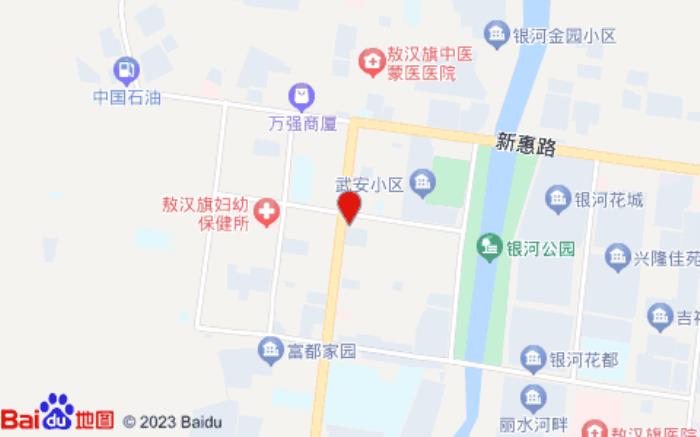駿怡連鎖酒店(赤峰敖漢旗新中街店)位置圖 駿怡連鎖酒店(赤峰敖漢旗新中街店)位置圖