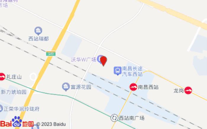 雅斯特酒店(南昌西站店)位置圖