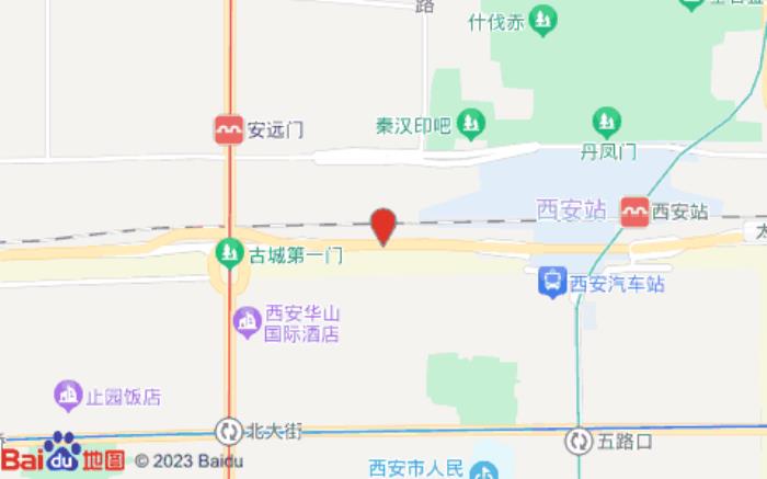 驛居酒店(環城北路東段店)位置圖