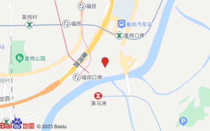 深圳福田口岸希爾頓歡朋酒店位置圖 深圳福田口岸希爾頓歡朋酒店位置圖