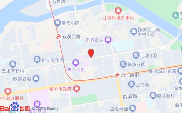 宜必思尚品(金華世貿城市廣場酒店)位置圖