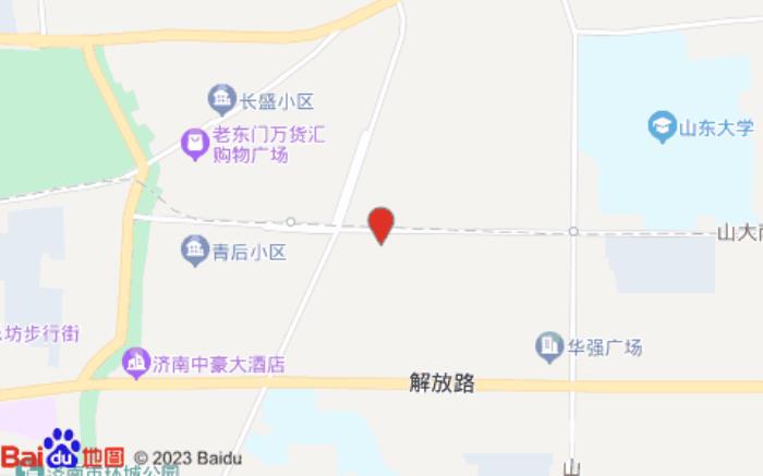 全季酒店(濟南山東大學山大南路店)位置圖