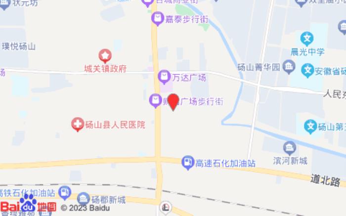 漢庭酒店(碭山萬達廣場店)位置圖 漢庭酒店(碭山萬達廣場店)位置圖