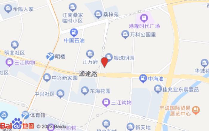 全季酒店(寧波會展中心通途路店)位置圖
