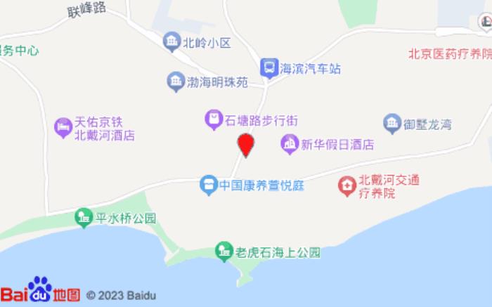 陌上輕居酒店(北戴河老虎石海上公園店)位置圖 陌上輕居酒店(北戴河老虎石海上公園店)位置圖