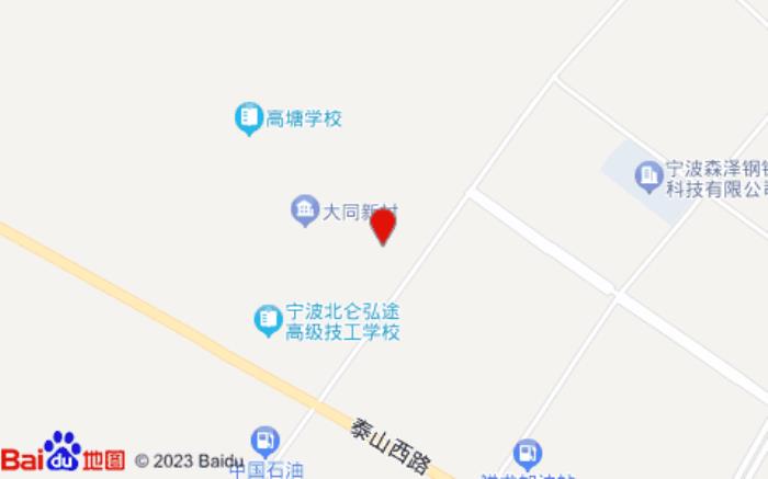 漢庭酒店(寧波北侖高塘店)位置圖 漢庭酒店(寧波北侖高塘店)位置圖