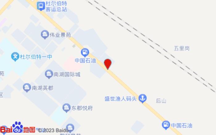 希岸酒店(杜爾伯特高鐵站店)位置圖