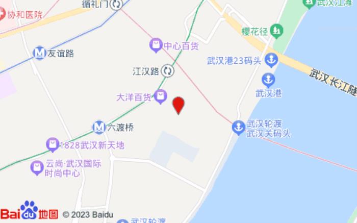 麗楓酒店(武漢江漢路萬達廣場店)位置圖