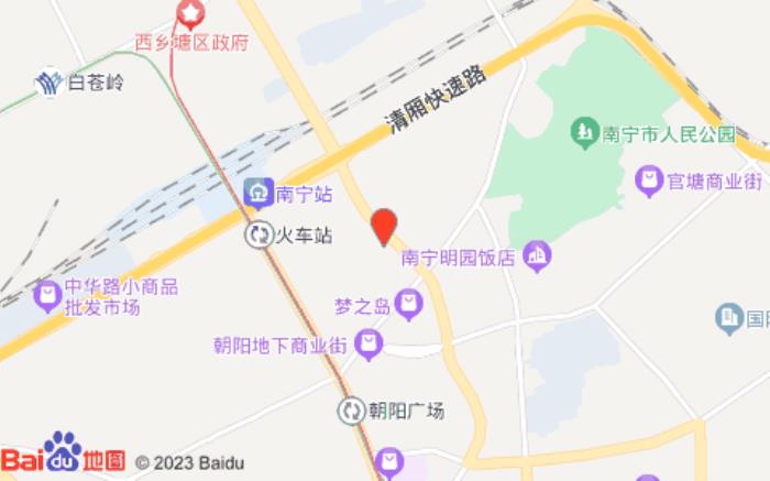 雅斯特酒店(南寧澳門街店)位置圖 雅斯特酒店(南寧澳門街店)位置圖