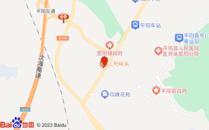 銳思特旅店(平陽昆陽人民路店)位置圖