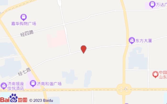 桔子酒店(濟南經七路大觀園店)位置圖