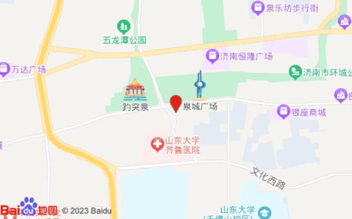 銀座佳驛酒店(趵突泉南門店)位置圖