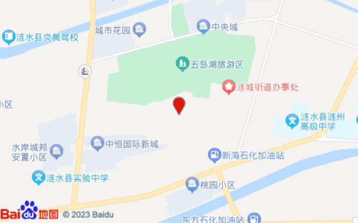 如家派柏·云酒店(淮安漣水五島湖公園店)位置圖