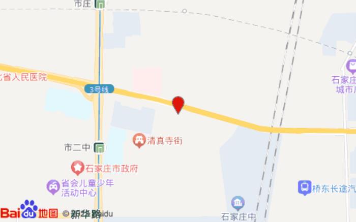 尚客優品酒店(石家莊省二院店)位置圖 尚客優品酒店(石家莊省二院店)位置圖