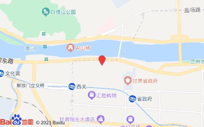 銳思特酒店(蘭州大眾巷店)位置圖