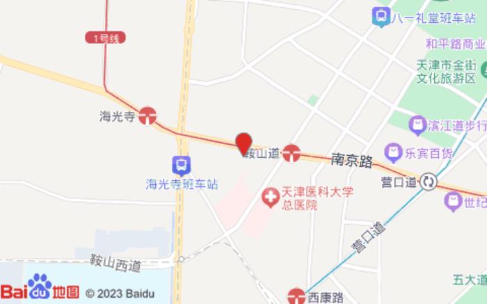 如家商旅酒店(天津南京路海光寺店)位置圖