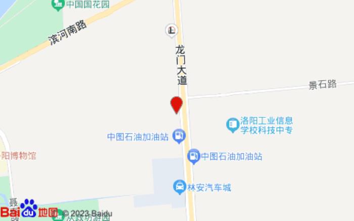銳思特酒店(洛陽龍門大道隋唐城店)位置圖