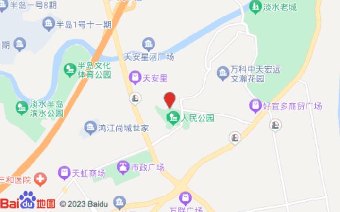 宜必思尚品酒店(人民公園店)位置圖