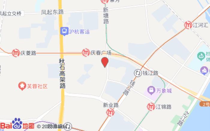 錦江之星酒店慶春廣場店(新塘路店)位置圖