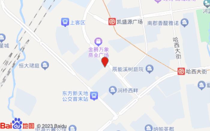海友酒店(哈爾濱西站萬達廣場店)位置圖