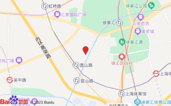 漢庭酒店(上海徐家匯交大宜山路店)位置圖