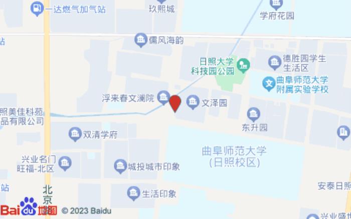 銀座佳驛酒店(日照大學城東夷小鎮店)位置圖 銀座佳驛酒店(日照大學城東夷小鎮店)位置圖