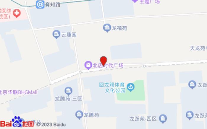 漢庭酒店(回龍觀西大街店)位置圖