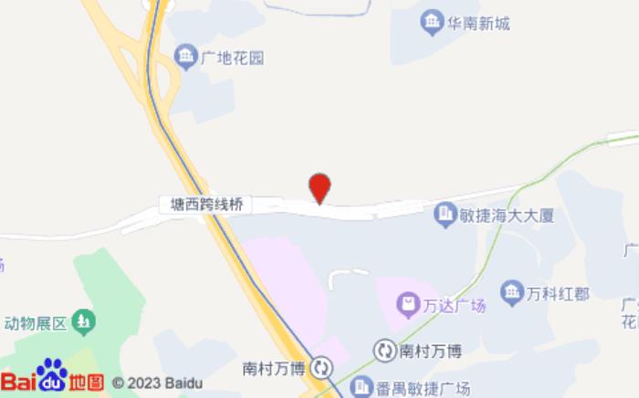 麗楓酒店(廣州漢溪長隆萬達廣場店)位置圖