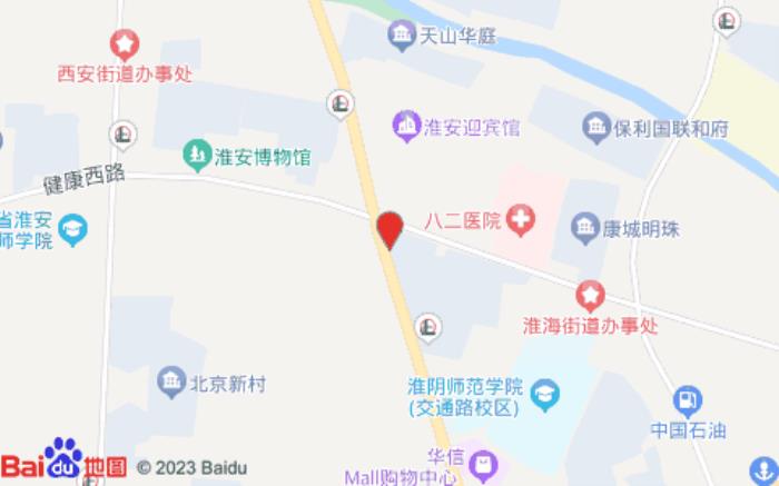 漢庭淮安蘇寧廣場酒店位置圖 漢庭淮安蘇寧廣場酒店位置圖