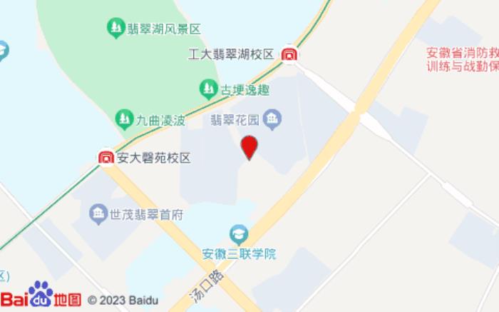 如家派柏·云酒店(合肥大學城翡翠商場店)位置圖