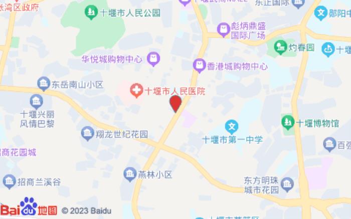 錦江之星風尚(十堰美樂人民路店)位置圖