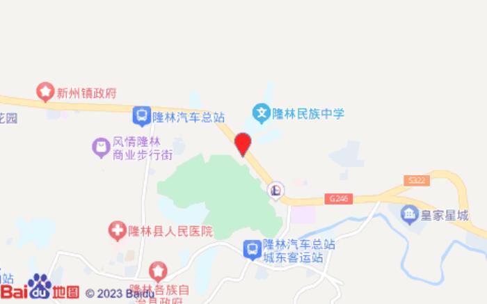 雅斯特酒店(隆林迎賓路店)位置圖