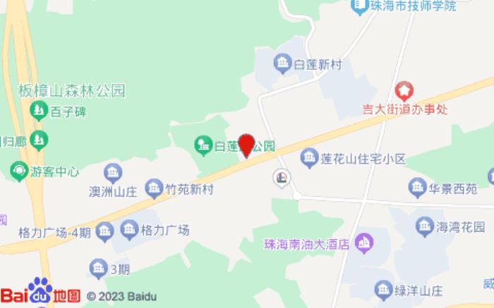 7天優品Premium·珠海九洲大道店位置圖